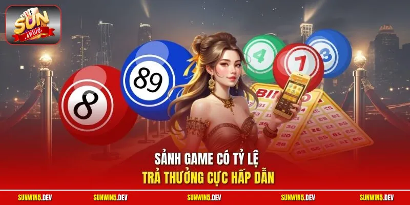 Sảnh game có tỷ lệ trả thưởng cực hấp dẫn